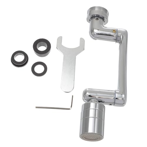 ORFOFE Mechanischer Arm Wasserhahnverlängerung Drehbar Einstellbar mit Zwei Strahlarten Spritzschutz für Spüle Waschbecken Praktische Wasserhahnverlängerung Flexibel Robust ORFOFE Mechanischer Arm Wasserhahnverlängerung Drehbar Einstellbar mit Zwei Strahlarten Spritzschutz für Spüle Waschbecken Praktische Wasserhahnverlängerung Flexibel Robust von ORFOFE