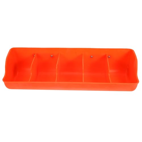 ORFOFE Mehrfach abteil Wandhängender Schweinefuttertrog aus Robustem Material Reibungslose Reinigung Vermeidung von Futterkonflikten für Ferkel und Viehhaltung Bauernhöfen ORFOFE Mehrfach abteil Wandhängender Schweinefuttertrog aus Robustem Material Reibungslose Reinigung Vermeidung von Futterkonflikten für Ferkel und Viehhaltung Bauernhöfen von ORFOFE