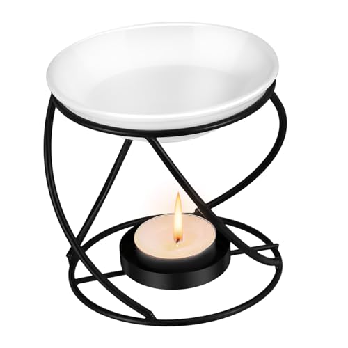 ORFOFE Metall Duftöllampe Aromatherapie Kompakter Teelicht Halter Langlebiger Wachsschmelzer für Zuhause für Kleine Räume und Stilvolle Raumdekoration ORFOFE Metall Duftöllampe Aromatherapie Kompakter Teelicht Halter Langlebiger Wachsschmelzer für Zuhause für Kleine Räume und Stilvolle Raumdekoration von ORFOFE