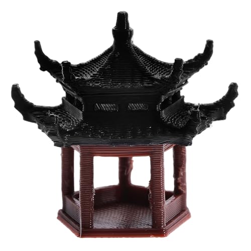 ORFOFE Miniatur Japanischer Pavillon Doppelschicht Fünfeckig Bonsai Aquarium Mikrolandschaft Zen Garten Dekoration 3,5Cm Feengarten Figur Zubehör ORFOFE Miniatur Japanischer Pavillon Doppelschicht Fünfeckig Bonsai Aquarium Mikrolandschaft Zen Garten Dekoration 3,5Cm Feengarten Figur Zubehör von ORFOFE