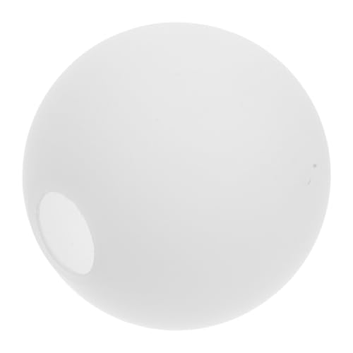 ORFOFE Milchglas Kugel Lampenschirm Ersatz Øcm Runde Glaskugel Lampenschirm Pendelleuchte Softe Lichtstreuung Elegantes Design Einfach Montage Dauerhaftes Glaslampschirm Zubehör von ORFOFE