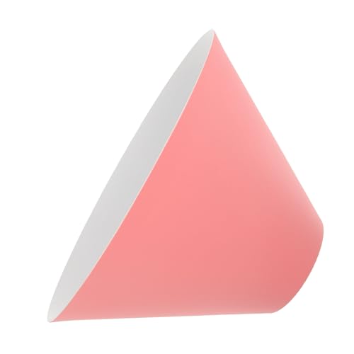 ORFOFE Minimalist Eisen Lampenschirm für Pendelleuchte und Tischlampe Rostbeständig Stabiler Metall Lampenschirm Einzigartiges Design Einfache Montage Warmes Licht für Wohnzimmer und von ORFOFE