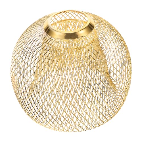 ORFOFE Moderner Metall Lampenschirm Kugelform Gold Langebiger Eisen Lampenschirm für Deckenleuchte Wandleuchte und Stehlampe Dekorativer für Wohnraum und Bar ORFOFE Moderner Metall Lampenschirm Kugelform Gold Langebiger Eisen Lampenschirm für Deckenleuchte Wandleuchte und Stehlampe Dekorativer für Wohnraum und Bar von ORFOFE