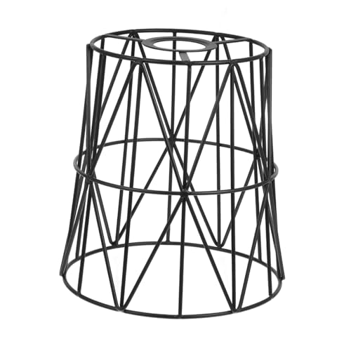 ORFOFE Moderner Pendelleuchten Lampenschirm aus Metall Vintage Draht Design Wiederverwendbarer Lampenschirm für Wohnzimmer Schlafzimmer Arbeitszimmer Einfache Montage Vielseitig von ORFOFE