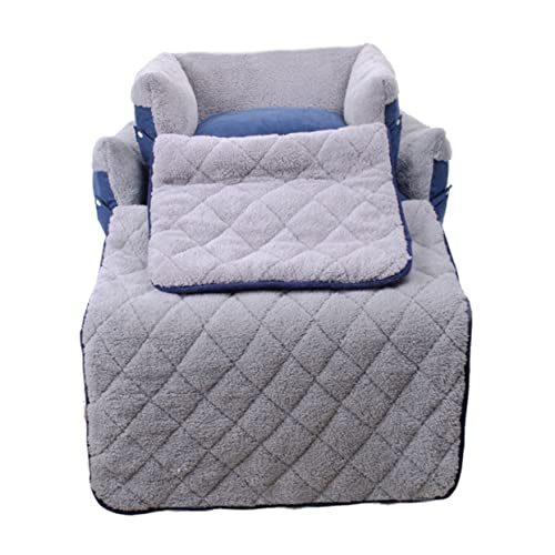 ORFOFE Multifunktionales Clamshell Hundesofa Bett Blau Waschbares und Rutschfestes Hundekennel für Kleine und Mittelgroße Hunde Vielseitig Einsetzbar als Decke oder Haustiermatte ORFOFE Multifunktionales Clamshell Hundesofa Bett Blau Waschbares und Rutschfestes Hundekennel für Kleine und Mittelgroße Hunde Vielseitig Einsetzbar als Decke oder Haustiermatte von ORFOFE