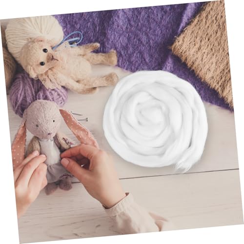 ORFOFE Nadel Filzen Wollmaterial Soft Solid Color Filzwolle für DIY Basteln Anfängerfreundlich Originelles Handwerk Weiches Filzgarn für Trockenfilzen und Handarbeiten von ORFOFE