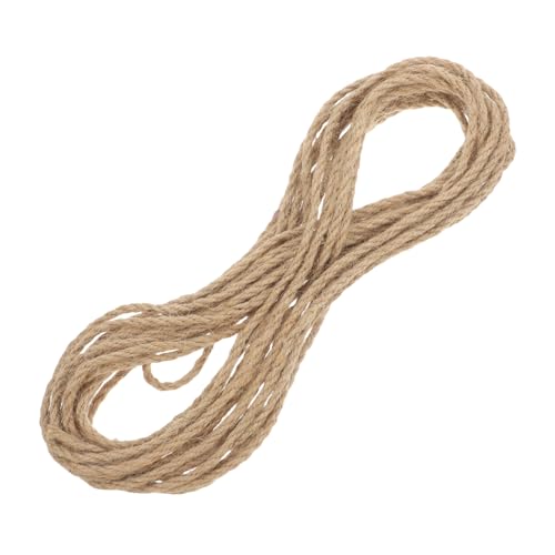 ORFOFE Natürliche Sisal Katzenseil Dickes Strapazierfähiges DIY Kratzbaum Zubehör für Katzen Flexibel Montierbar Kratzfest für Babykatzen und Katzenkrallenpflege ORFOFE Natürliche Sisal Katzenseil Dickes Strapazierfähiges DIY Kratzbaum Zubehör für Katzen Flexibel Montierbar Kratzfest für Babykatzen und Katzenkrallenpflege von ORFOFE