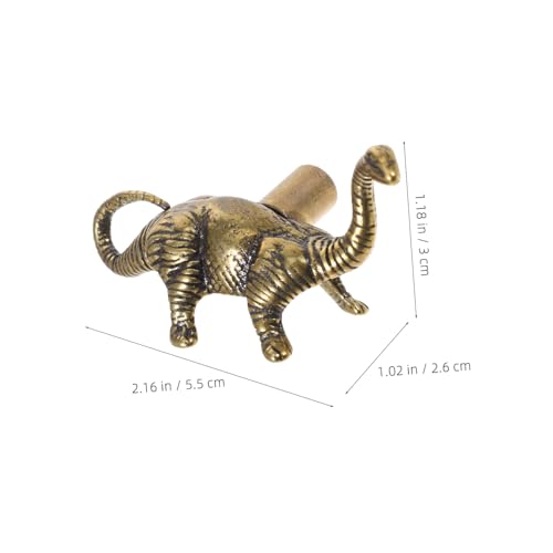 ORFOFE Niedliche Dinosaurier Möbelgriffe aus Messing Kratzfeste Schrankknöpfe für Kinderzimmer Einfache Montage Vielseitige Möbelgriffe für Kommode Kleiderschrank Schublade und von ORFOFE