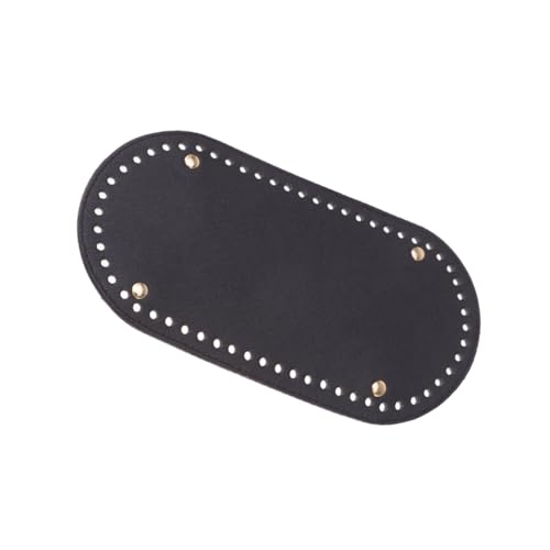 ORFOFE PU Taschenboden Ovaler Boden aus Hochwertigem Pu-Leder mit Löchern und Nägeln Langlebiger Taschenboden für DIY Häkel Stricktaschen für Damenhandtaschen ORFOFE PU Taschenboden Ovaler Boden aus Hochwertigem Pu-Leder mit Löchern und Nägeln Langlebiger Taschenboden für DIY Häkel Stricktaschen für Damenhandtaschen von ORFOFE