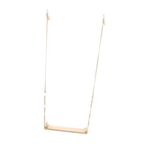 ORFOFE Papageien Schaukelspielzeug aus Naturholz mit Aufhängung Große Vogelstand Leiter für Wellensittiche Nymphensittiche und Hühner Robustes Kauspielzeug für Käfig Freivogelhaltung ORFOFE Papageien Schaukelspielzeug aus Naturholz mit Aufhängung Große Vogelstand Leiter für Wellensittiche Nymphensittiche und Hühner Robustes Kauspielzeug für Käfig Freivogelhaltung von ORFOFE