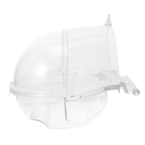 ORFOFE Papageien badewanne aus Robustem Kunststoff Kompakte Vogelbadewanne für Wellensittiche und Kanarienvögel Wiederverwendbar Stresslindernd für Käfige und Kleine Vögel von ORFOFE