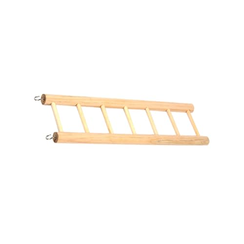 ORFOFE Pet Playing Toy Holzleiter für Hamster und Eichhörnchen Kletterleiter aus Holz Lustiges Vogelspielzeug für Papageien und Kleine Haustiere Robust und Leicht zu Reinigen ORFOFE Pet Playing Toy Holzleiter für Hamster und Eichhörnchen Kletterleiter aus Holz Lustiges Vogelspielzeug für Papageien und Kleine Haustiere Robust und Leicht zu Reinigen von ORFOFE