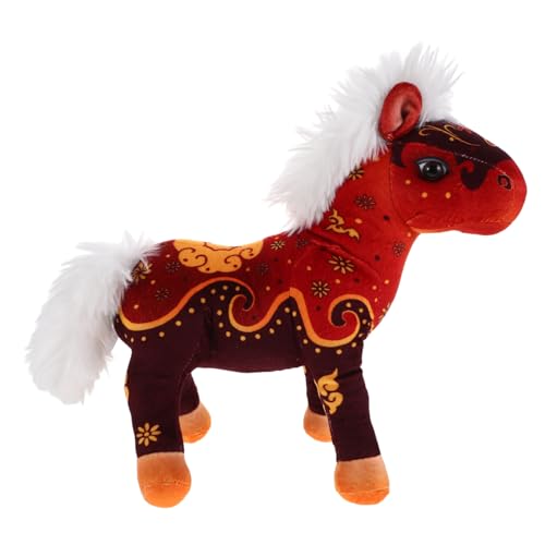 ORFOFE Plüschpferd Glücksbringer für Jahr des Pferdes Traditionelles Design Tragbar Neujahr Frühlingsfest und Geburtstage ORFOFE Plüschpferd Glücksbringer für Jahr des Pferdes Traditionelles Design Tragbar Neujahr Frühlingsfest und Geburtstage von ORFOFE