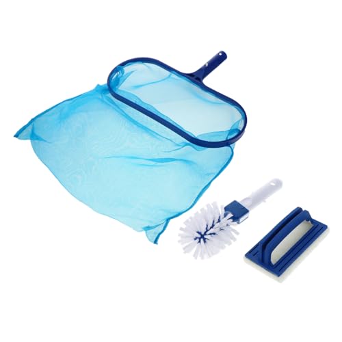 ORFOFE Pool Reinigungsset mit Teleskopstange Teilig Feines Netz Gebogen Laubkescher Schwimmbad Skimmer Bodenschrubber für Schwimmbecken und Spa ORFOFE Pool Reinigungsset mit Teleskopstange Teilig Feines Netz Gebogen Laubkescher Schwimmbad Skimmer Bodenschrubber für Schwimmbecken und Spa von ORFOFE