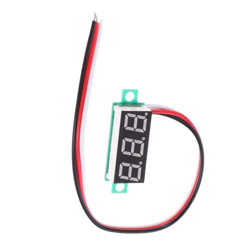 ORFOFE Präziser LED Digital Voltmeter Dc Spannungsmessgerät mit Blauem Display Kompaktes Voltmeter Panel für Elektrische Anwendungen Kabel ORFOFE Präziser LED Digital Voltmeter Dc Spannungsmessgerät mit Blauem Display Kompaktes Voltmeter Panel für Elektrische Anwendungen Kabel von ORFOFE