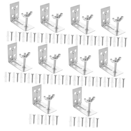 ORFOFE Praktisches Teiliges Winkel Befestigungsset aus Hochwertigem Material für Jalousien und Vorhänge Robust Langlebig Einsetzbar für Heim und Duschvorhänge Einfache Montage ORFOFE Praktisches Teiliges Winkel Befestigungsset aus Hochwertigem Material für Jalousien und Vorhänge Robust Langlebig Einsetzbar für Heim und Duschvorhänge Einfache Montage von ORFOFE