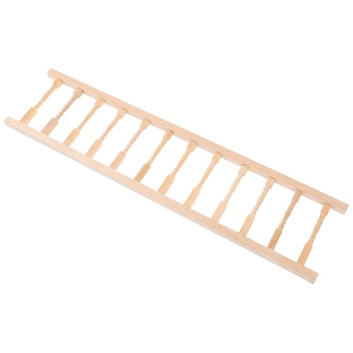 ORFOFE Puppenhaus Zubehör Handgefertigt Geländer Mini Haus Dekoration DIY Puppenhaus Zaun Accessoire Geländer von ORFOFE