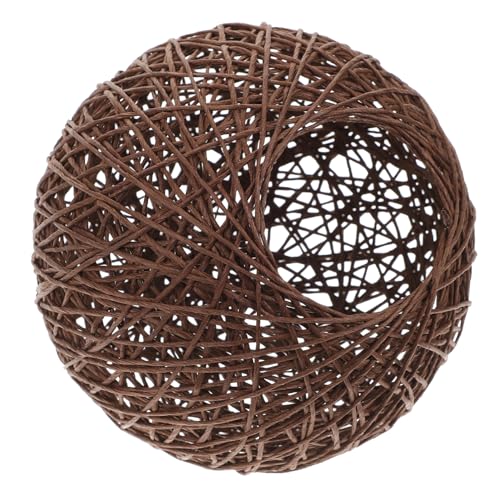 ORFOFE Rattan Lampenschirm Deckenleuchte Ø Kreativer Lampenüberzug Boho Stil Innenraum Dekoration Warme Lichtdiffusion Stabil und Langlebig für Wohnzimmer Schlafzimmer ORFOFE Rattan Lampenschirm Deckenleuchte Ø Kreativer Lampenüberzug Boho Stil Innenraum Dekoration Warme Lichtdiffusion Stabil und Langlebig für Wohnzimmer Schlafzimmer von ORFOFE