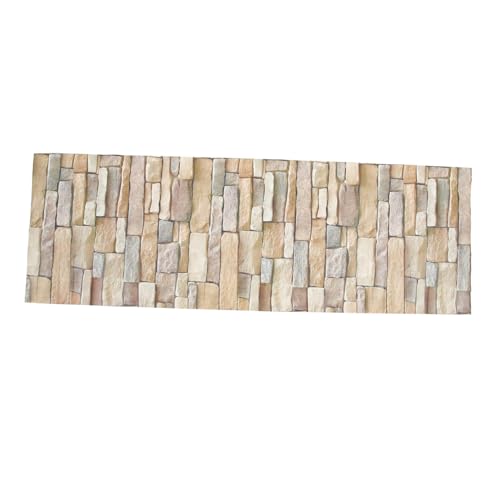 ORFOFE Reptilien-Terrarium Brick Sticker Langlebiges Bruchfestes Dekor mit Realistischem Ziegelmuster Nicht Reflektierend Farbecht für Lebensechte Gestaltung von Terrarienwänden von ORFOFE