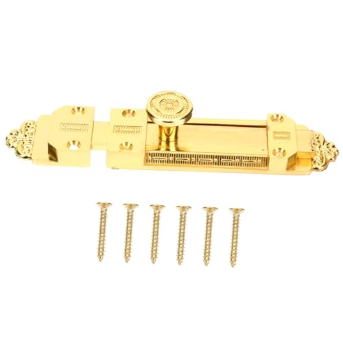 ORFOFE Retro Stil Türriegel aus Hochwertiger Zinklegierung Rostfrei Einfache Montage mit Schrauben Langlebiger Schiebetürverschluss für Holztüren und Französische Türen ORFOFE Retro Stil Türriegel aus Hochwertiger Zinklegierung Rostfrei Einfache Montage mit Schrauben Langlebiger Schiebetürverschluss für Holztüren und Französische Türen von ORFOFE