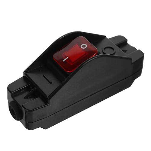 ORFOFE Reverse Polarity Toggle Switch LED Kontrollleuchte Leistungsstarker Wippschalter für Dc motor Polaritätsumkehr Automatischer Ausschalter Leicht Installierbar von ORFOFE