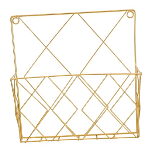 ORFOFE Robustes Eisen Wandregal zur Wandmontage Multifunktionaler Magazinhalter für Zeitungen Bücher und Zeitschriften Platzsparender Aufbewahrungsständer für Büro und Zuhause Einfache von ORFOFE