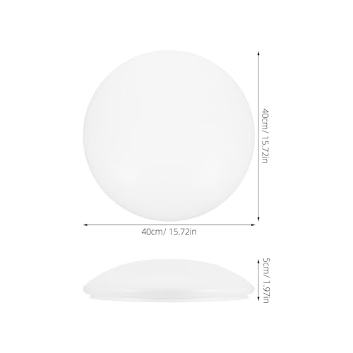 ORFOFE Runde Deckenleuchte Abdeckung Lampenschirm für Schlafzimmer Wohnzimmer Weiches Licht Moderne Deckenlampe Abdeckung Einfach zu Montieren und Pflegeleicht ORFOFE Runde Deckenleuchte Abdeckung Lampenschirm für Schlafzimmer Wohnzimmer Weiches Licht Moderne Deckenlampe Abdeckung Einfach zu Montieren und Pflegeleicht von ORFOFE