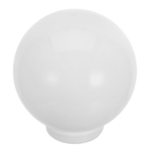ORFOFE Runder Acryl Lampenschirm Kugel Lichtabdeckung Für Außen Garten Terrasse Schutz Lampenfassung Innengewinde Ersatzschirm von ORFOFE