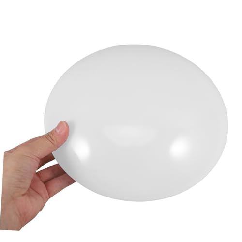 ORFOFE Runder Lampenschirm für Deckenleuchte mit Einfachem Klickverschluss Kompatibel für Schlafzimmer Flur Treppenhaus Minimalistisches Elegantes Design in Weiß Vielseitig Einsetzbar ORFOFE Runder Lampenschirm für Deckenleuchte mit Einfachem Klickverschluss Kompatibel für Schlafzimmer Flur Treppenhaus Minimalistisches Elegantes Design in Weiß Vielseitig Einsetzbar von ORFOFE