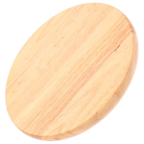 ORFOFE Runder Massivholz Ersatzsitz für Hocker Stabile Holz Sitzfläche für Küchen Barhocker Strapazierfähiges Sitzteil mit Natürlicher Holzmaserung Einfach zu Montieren Langlebig und von ORFOFE