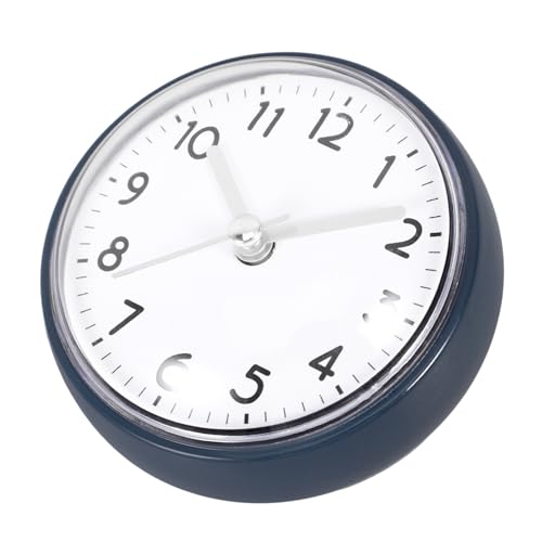 ORFOFE wasserdichte Badezimmeruhr Mit Saugnapf Wanduhren Für Bad Und Küche Stylische Digitale Uhr Für Präzise Für Feuchte Umgebungen Einfache Montage Und Vielseitige Anwendungen von ORFOFE