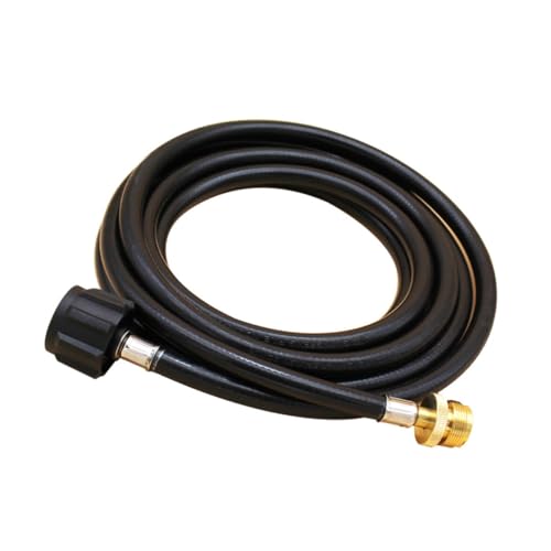 ORFOFE Schlauchadapter aus Messing Hochdruck für Tankanschluss Lb Lb Propantank Adapter Wetterbeständig Langlebig Kompatibel mit Campinggrill und Laterne von ORFOFE