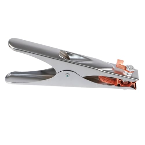 ORFOFE Schwerlast Schweißerdklemme Förmigem Design für Gleichmäßigen Halt Verstellbare Erdungsklemme für Vielseitigen Einsatz bei Elektrischen Geräten und Stabile Schweißverbindungen ORFOFE Schwerlast Schweißerdklemme Förmigem Design für Gleichmäßigen Halt Verstellbare Erdungsklemme für Vielseitigen Einsatz bei Elektrischen Geräten und Stabile Schweißverbindungen von ORFOFE