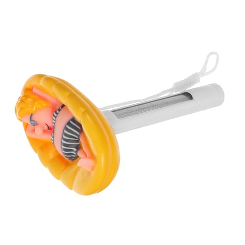 ORFOFE Schwimmendes Poolwasserthermometer Cartoon Thermometer Langlebig für Schwimmbad Spa Teich Badewanne mit Niedlichem Design für Erwachsene ORFOFE Schwimmendes Poolwasserthermometer Cartoon Thermometer Langlebig für Schwimmbad Spa Teich Badewanne mit Niedlichem Design für Erwachsene von ORFOFE