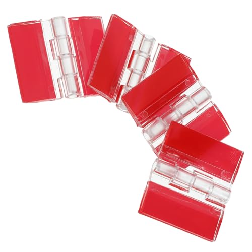ORFOFE Scharniere Für Bastelprojekte Selbstklebende Acrylscharniere Zur Einfachen Installation An Kisten Und Schränken ORFOFE Scharniere Für Bastelprojekte Selbstklebende Acrylscharniere Zur Einfachen Installation An Kisten Und Schränken von ORFOFE