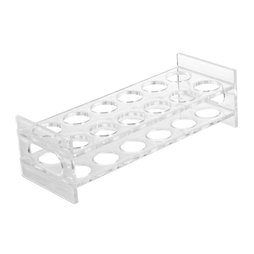 ORFOFE Shot Glass Halter Rund Transparent Reihig Liquor Becher Display Bar Theke Getränkeständer Robust Langlebig ORFOFE Shot Glass Halter Rund Transparent Reihig Liquor Becher Display Bar Theke Getränkeständer Robust Langlebig von ORFOFE
