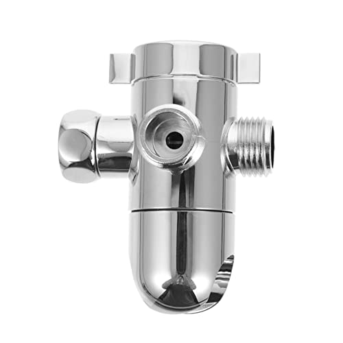 ORFOFE Silberner Duscharm Adapter Abs Ventil Wasserhahn Umschaltventil für Handbrause und Duschkopf Einfache Installation Korrosionsbeständig Geeignet für Bad und Küchenarmaturen ORFOFE Silberner Duscharm Adapter Abs Ventil Wasserhahn Umschaltventil für Handbrause und Duschkopf Einfache Installation Korrosionsbeständig Geeignet für Bad und Küchenarmaturen von ORFOFE