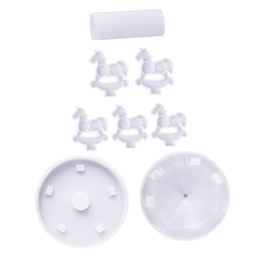 ORFOFE Silikonform Gießform für DIY Karussell Deko Reißfest Leicht Entformbar Langlebig Geeignet für Epoxidharz Basteln Kreatives Handwerk Detailreiche Karussell ornamente Herstellen ORFOFE Silikonform Gießform für DIY Karussell Deko Reißfest Leicht Entformbar Langlebig Geeignet für Epoxidharz Basteln Kreatives Handwerk Detailreiche Karussell ornamente Herstellen von ORFOFE