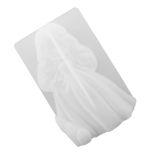 ORFOFE Silikonform Kerzen Gießen Prinzessin Form Wiederverwendbar Flexibel Duftkerzen Seifenherstellung DIY Handwerk Geschenk von ORFOFE