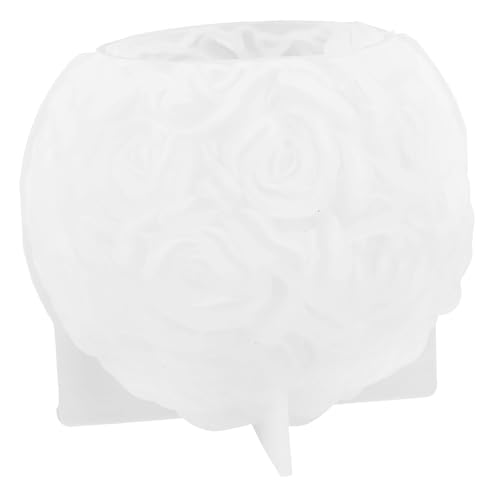 ORFOFE Silikonform für DIY Duftkerzen Flexible Gießform für Kreative Bastelprojekte Rosenkugel Kerzenform Langlebigem Silikon für Handgemachte Seifen und Wachsprodukte ORFOFE Silikonform für DIY Duftkerzen Flexible Gießform für Kreative Bastelprojekte Rosenkugel Kerzenform Langlebigem Silikon für Handgemachte Seifen und Wachsprodukte von ORFOFE