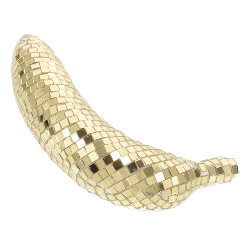 ORFOFE Spiegelnde Retro Disco Bananen Deko Goldener Tisch Banana Modell Party Deko Vintage Fruit Ornament für Schlafzimmer Partyfotografie ORFOFE Spiegelnde Retro Disco Bananen Deko Goldener Tisch Banana Modell Party Deko Vintage Fruit Ornament für Schlafzimmer Partyfotografie von ORFOFE
