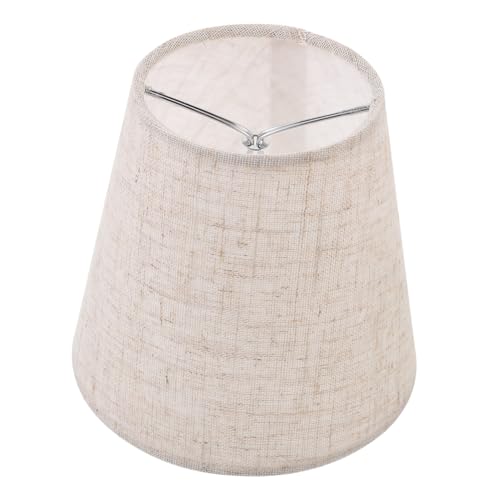 ORFOFE Stoff Lampenschirm für Tischlampe aus Langlebigem Stoffmaterial Modischer Lampenbezug Dekorativer Lichtdiffusor für Warmes Raumambiente Installieren Vielseitig Einsetzbar von ORFOFE