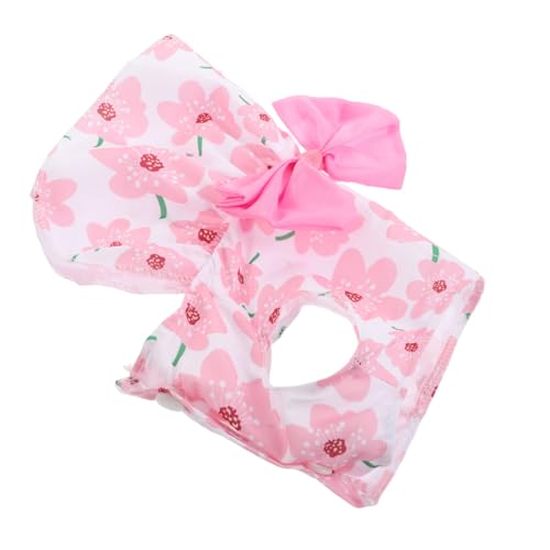 ORFOFE Süßes Haustier Hochzeitskostüm Tüllkleid mit Schleife Sommer Tutu Rock für Kleine Hunde und Katzen Festliches Partyoutfit Atmungsaktiv und Elegant von ORFOFE