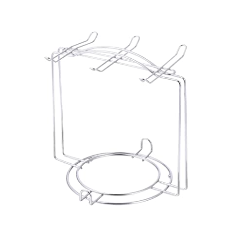 ORFOFE Tassen und Tellerhalter für Teller Platzsparender Küchenorganizer Vielseitiger Becherhalter für Arbeitsplatte und Schrank Silberner Vertikaler Organizer für Kaffee und Teetassen ORFOFE Tassen und Tellerhalter für Teller Platzsparender Küchenorganizer Vielseitiger Becherhalter für Arbeitsplatte und Schrank Silberner Vertikaler Organizer für Kaffee und Teetassen von ORFOFE