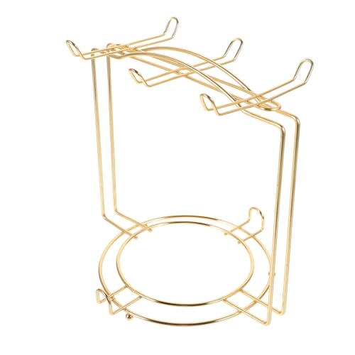 ORFOFE Tassenhalter und Teller Organizer für Teller Vertikaler Becherständer Küchenregal Platzsparend für Küchenschrank und Arbeitsplatte Multifunktional Goldfarben Robust und Vielseitig ORFOFE Tassenhalter und Teller Organizer für Teller Vertikaler Becherständer Küchenregal Platzsparend für Küchenschrank und Arbeitsplatte Multifunktional Goldfarben Robust und Vielseitig von ORFOFE