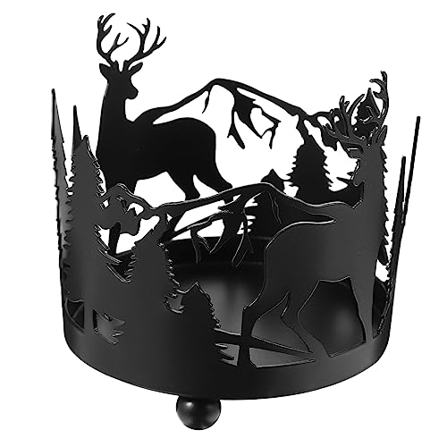 ORFOFE Kerzenhalter Für Kerzenständer Weihnachtskerzenhalter Tierform Metallkerzenständer Desktop Dekoratives Stabiles Eisenhandwerk Für Den Urlaub ORFOFE Kerzenhalter Für Kerzenständer Weihnachtskerzenhalter Tierform Metallkerzenständer Desktop Dekoratives Stabiles Eisenhandwerk Für Den Urlaub von ORFOFE