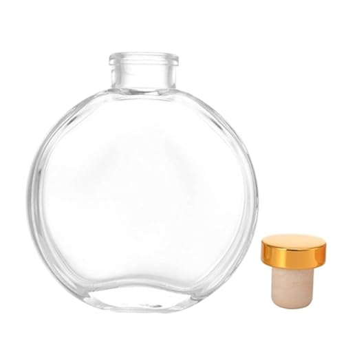 ORFOFE Transparente Glas Diffusor Flasche Aromatherapie Duftspender mit Goldfarbenem Verschluss Wiederbefüllbar Dekorativ für Zuhause Büro Hotel Vielseitig Einsetzbar und Einfach zu ORFOFE Transparente Glas Diffusor Flasche Aromatherapie Duftspender mit Goldfarbenem Verschluss Wiederbefüllbar Dekorativ für Zuhause Büro Hotel Vielseitig Einsetzbar und Einfach zu von ORFOFE
