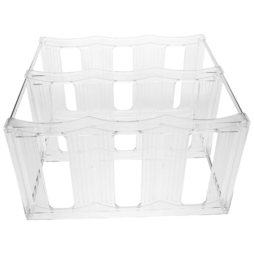 ORFOFE Transparenter Stapelbarer Kunststoff Becher Organizer mit Multifunktionaler Wasserflaschen und Gewürzflaschenhalter für Küchenregal Arbeitsplatte und Vorratsschrank ORFOFE Transparenter Stapelbarer Kunststoff Becher Organizer mit Multifunktionaler Wasserflaschen und Gewürzflaschenhalter für Küchenregal Arbeitsplatte und Vorratsschrank von ORFOFE