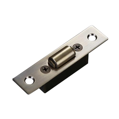 ORFOFE Türperle Türschlagplatte Tür auffangen Schrankverschluss Türschlösser und -verschlüsse Rollschnäpper für Türen Innentürverriegelung Druckriegel, robust Türverriegelungen Türstopper von ORFOFE