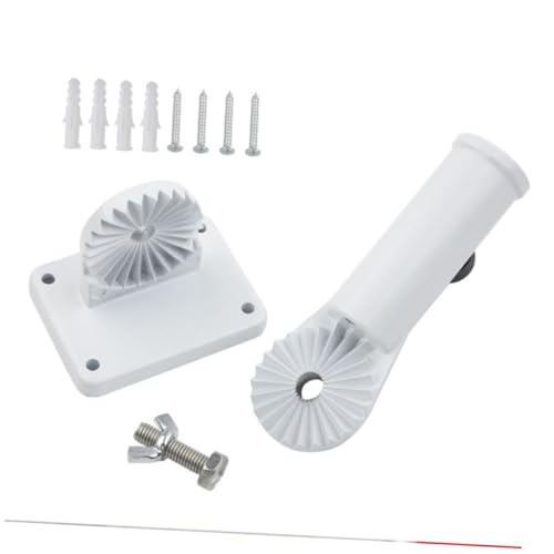 ORFOFE Verstellbare Fahnenhalterung aus Robustem Wetterfester Fahnenmastenhalter für Außenbereich Praktisch Einstellbarer Flaggenhalter für Windschutz und Flexible Präsentation von ORFOFE